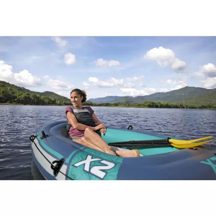 Bestway Kunststoffruder 124 cm 2er Set – Leichte Steckpaddel für Schlauchboot, Kajak und Freizeitboot