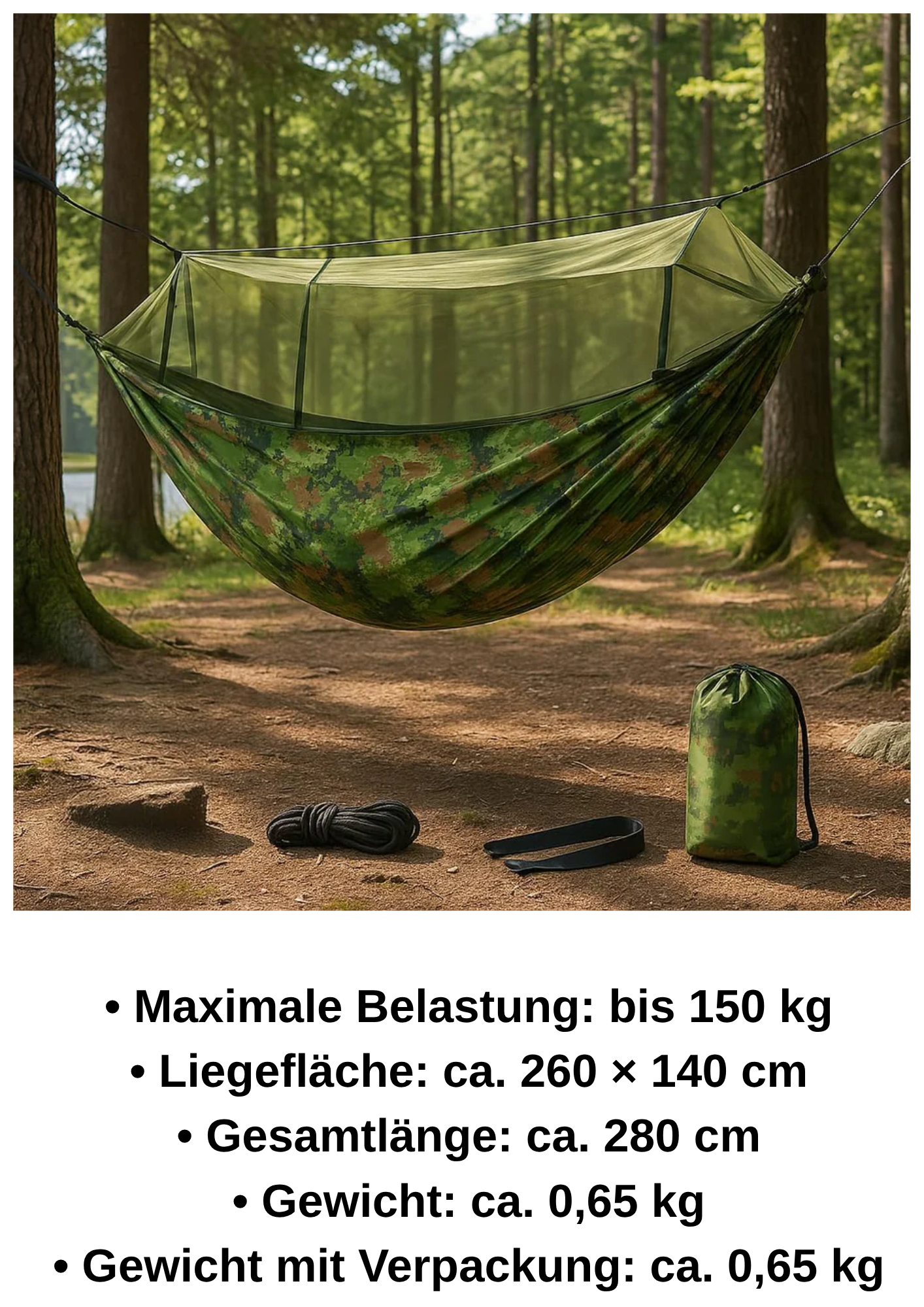 Hängematte Mehrpersone- Outdoor Camping Hängematte-Atmungsaktiv Doppelhängematte