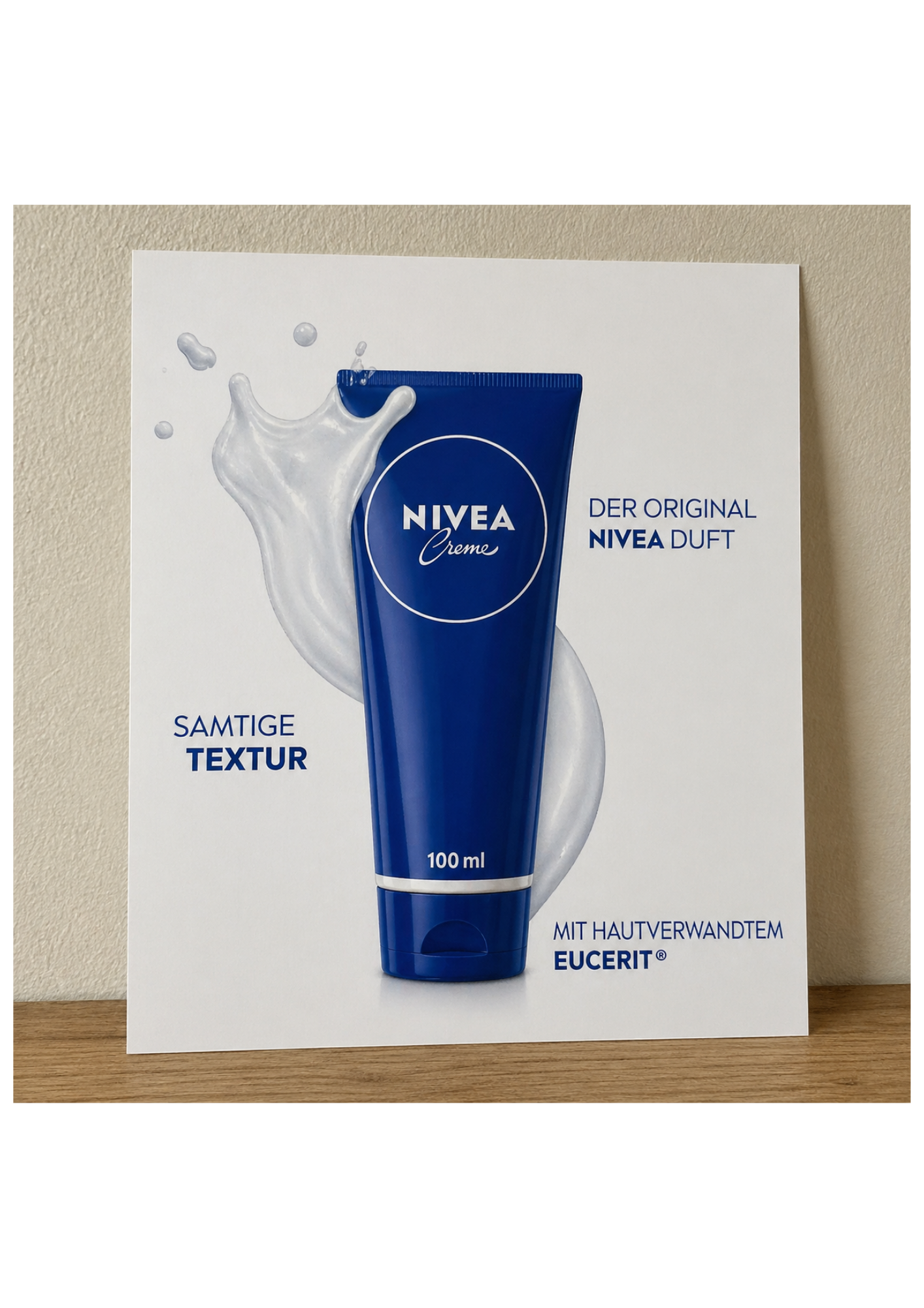 1x NIVEA Hand Cream Moisture Care with olive oil, moisturizing cream, 100ml NEW 