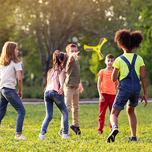 Boomerang Set 4er Kinder Wurfspiel Outdoor Anfänger Spielzeug