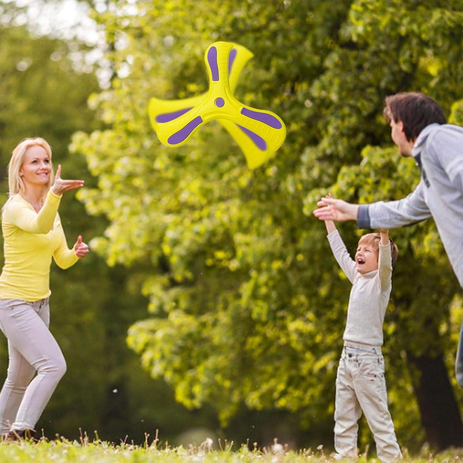 Boomerang Set 4er Kinder Wurfspiel Outdoor Anfänger Spielzeug
