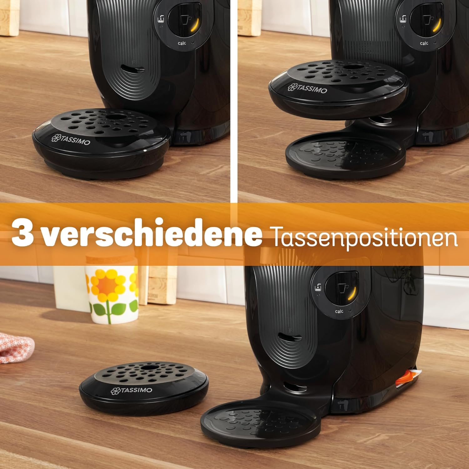 Bosch Tassimo Happy Style capsule machine fully automatic red/anthracite 1400 W 