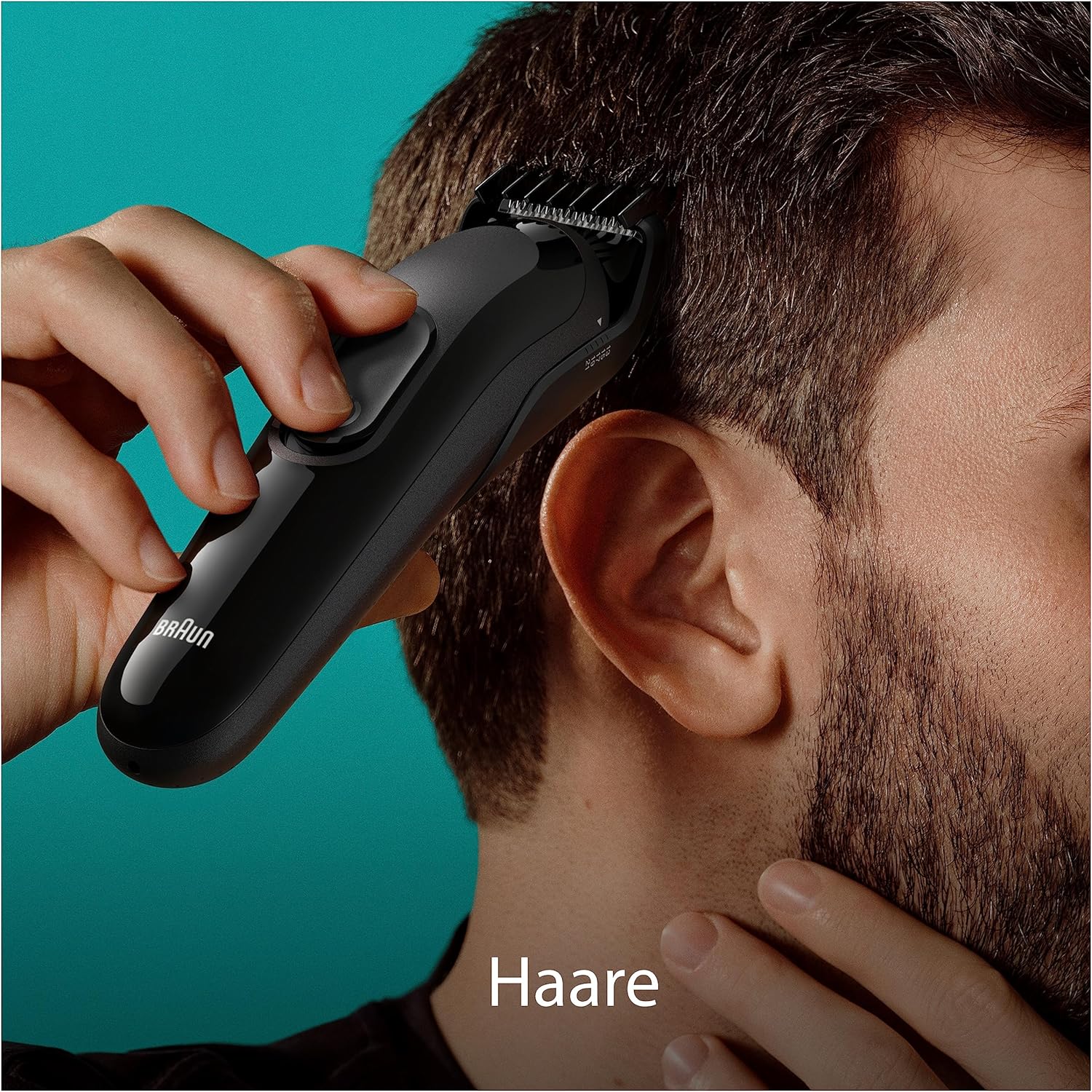 Braun Multi-Grooming Kit 3, 6-in-1 beard trimmer and hair clipper MGK3420 black 