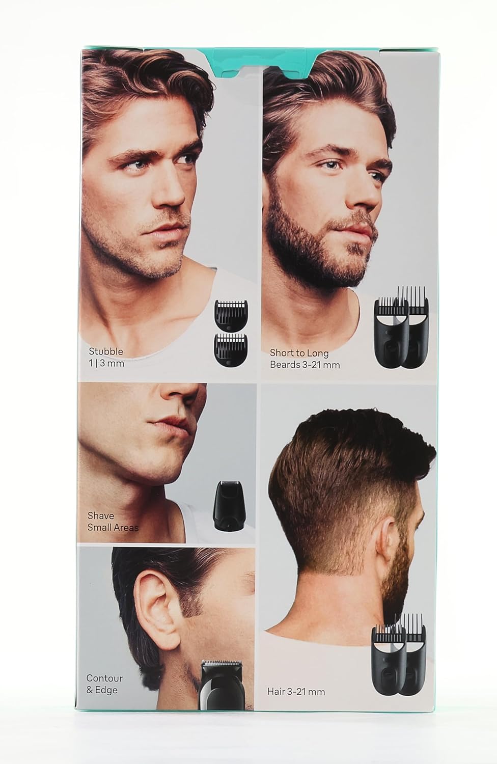 Braun Multi-Grooming Kit 3, 6-in-1 beard trimmer and hair clipper MGK3420 black 