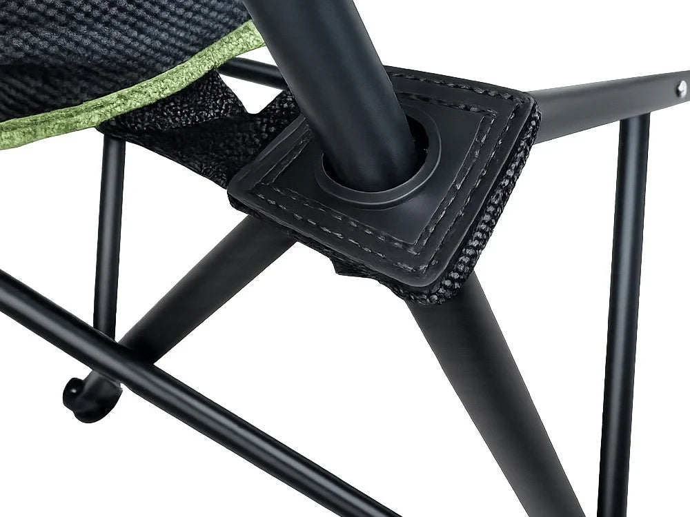 Camping Angelstuhl Klappstuhl faltbar Outdoor Stuhl mit Tasche Grün