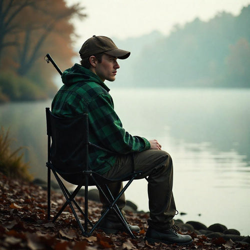 Camping Set 2x Klappstuhl Tisch faltbar Angelstuhl Outdoor mit Getränkehalter&Taschen