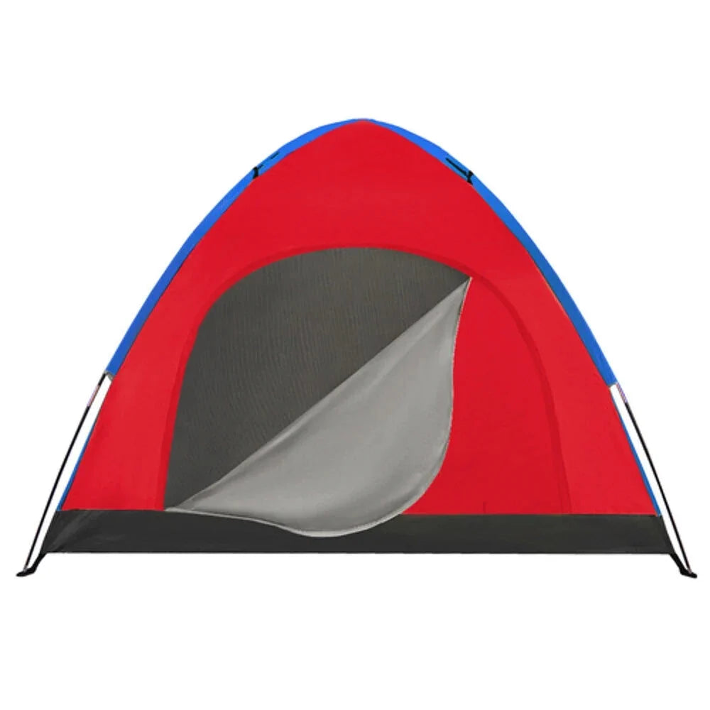 TRIZAND Campingzelt für bis zu 4 Personen – 190 × 190 × 123 cm mit Moskitonetz, Tragetasche und Regenschutz