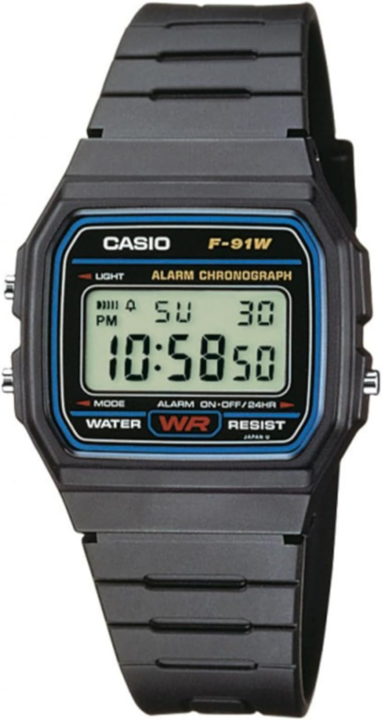 Casio Collection Unisex Digital Armbanduhr F-91W