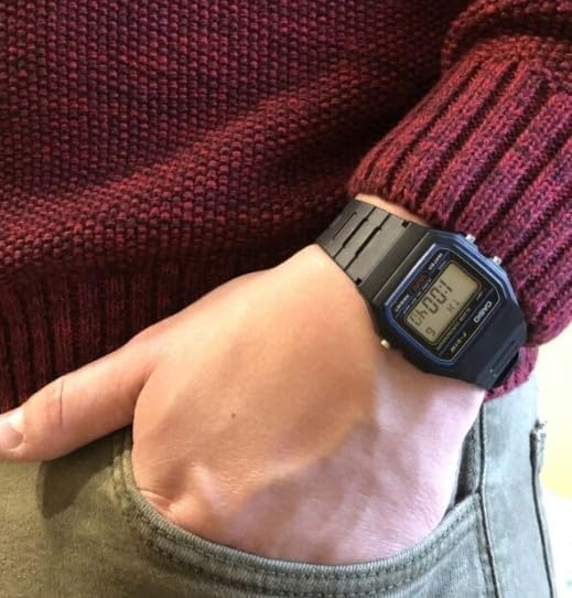 Casio Collection Unisex Digital Armbanduhr F-91W
