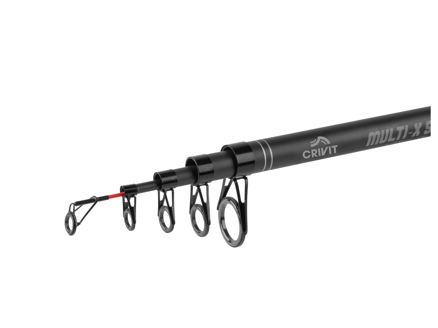 CRIVIT Spinnangel-Set 270 cm – Komplettset für Hecht & Zander mit Angelrute, Rolle & Zubehör