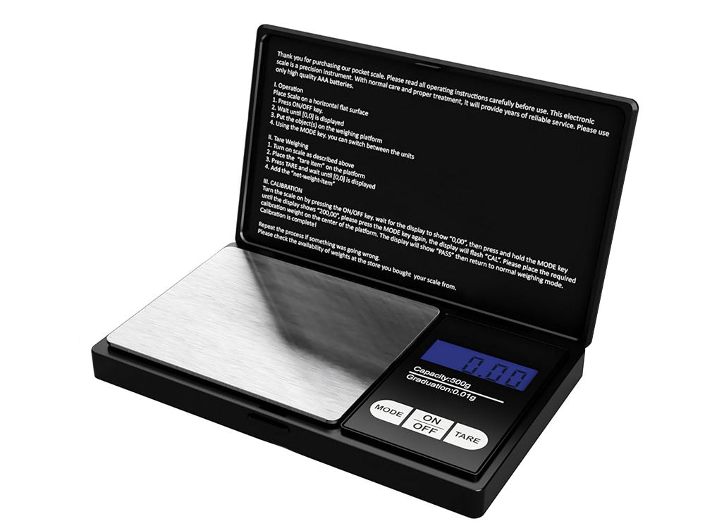 Digitale Taschenwaage 0,1g – 500g mit LCD & TARA – Präzisionswaage für Schmuck & Gold