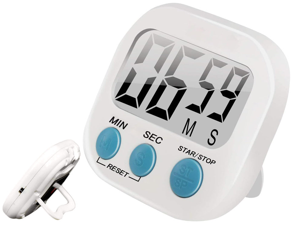 Digitaler Küchentimer elektronische Küchenuhr mit Magnet und Countdown-Funktion