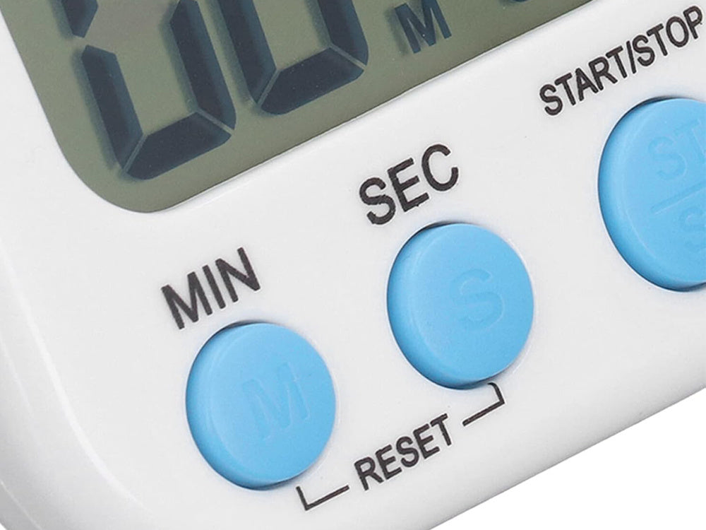 Digitaler Küchentimer elektronische Küchenuhr mit Magnet und Countdown-Funktion