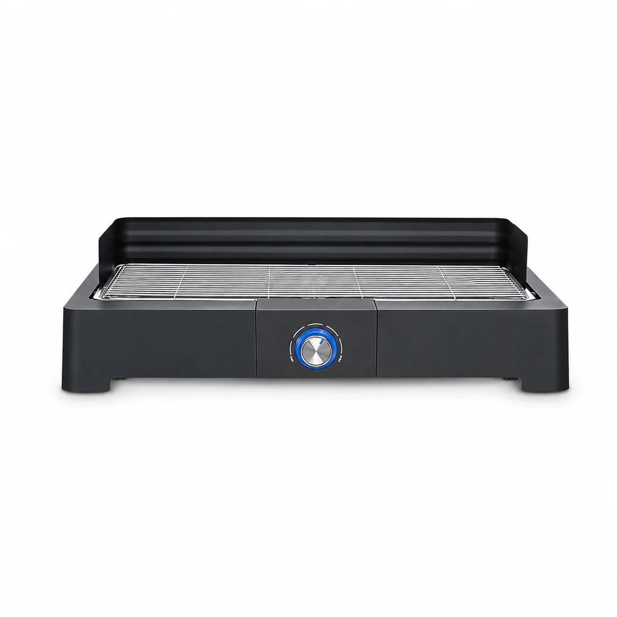SEVERIN PG 8565 Elektrogrill 2200 W – Tischgrill mit Edelstahl-Grillrost für Balkon, Garten und Innenbereich
