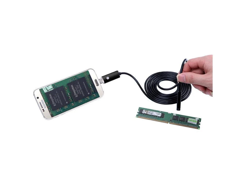 Endoskop Kamera 10m USB Android PC Inspektionskamera 5,5mm LED IP67 OTG
