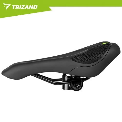 Fahrradsattel Komfortsattel 28x14 cm Gepolstert Fahrradsitz City Trekking Schwar