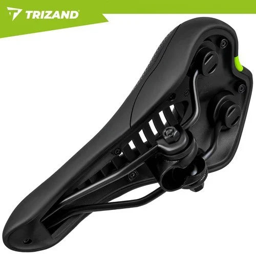 Fahrradsattel Komfortsattel 28x14 cm Gepolstert Fahrradsitz City Trekking Schwar