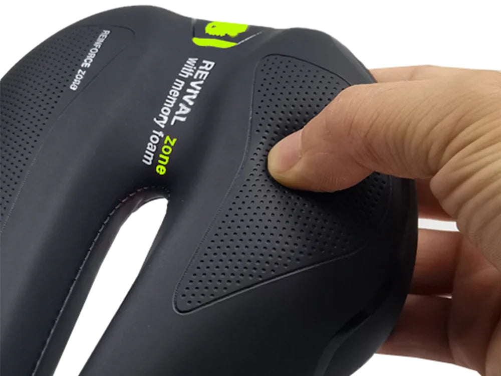 Sport Fahrradsattel mit Komfort-Gel und Belüftung – Ergonomischer Fahr