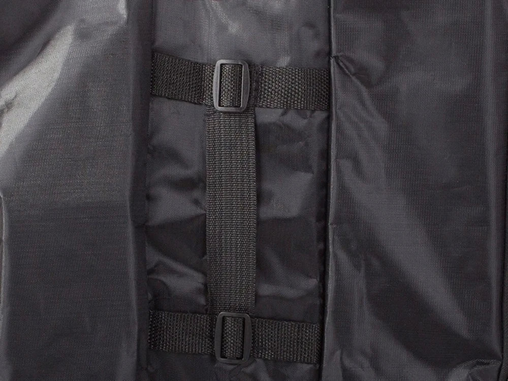 Fahrradtasche Gepäckträger 28L Doppelpacktasche 2 Fächer Reflektierend Schwarz