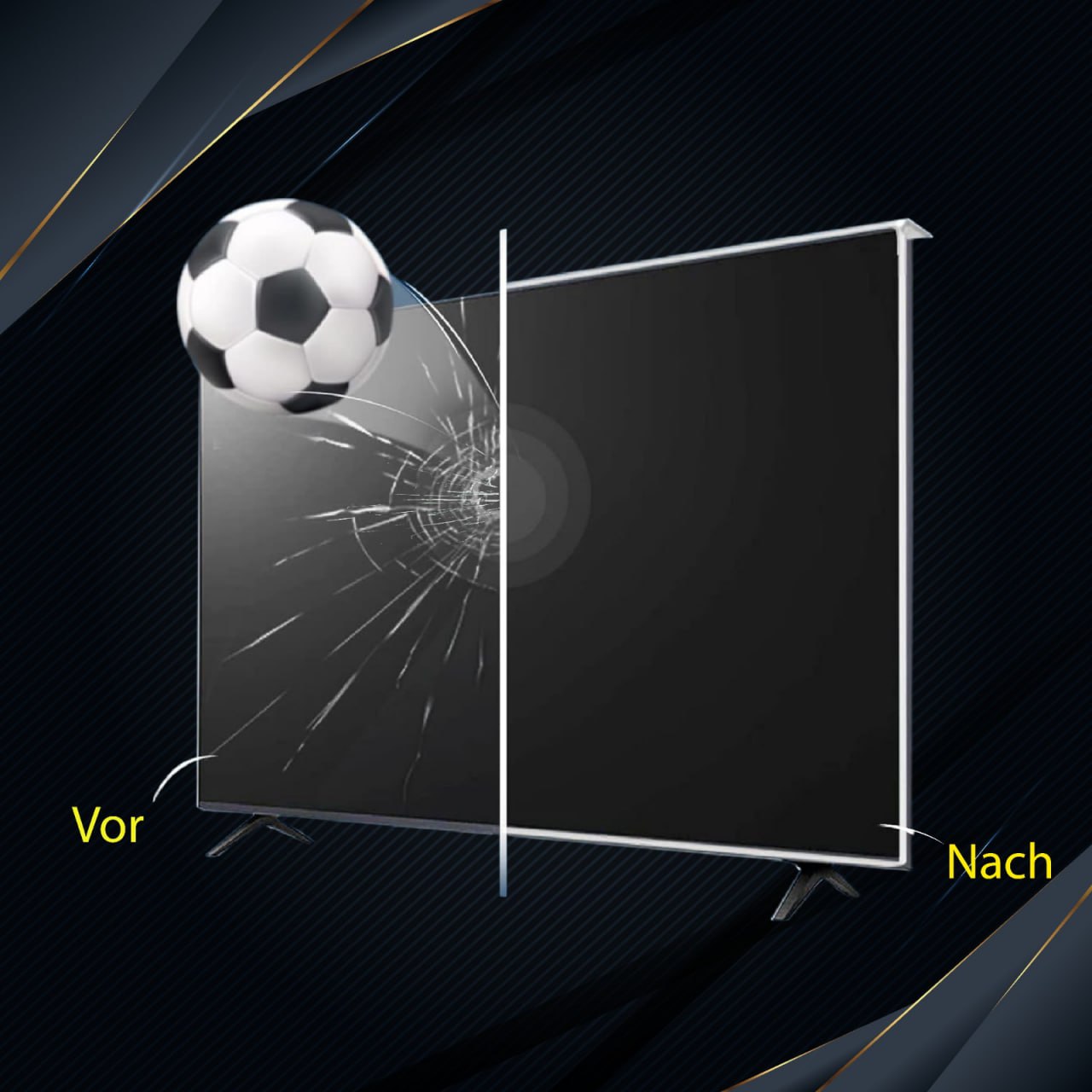 32 Zoll Fernseher Schutz / TV Bildschirmschutz / Displayschutz / TVs