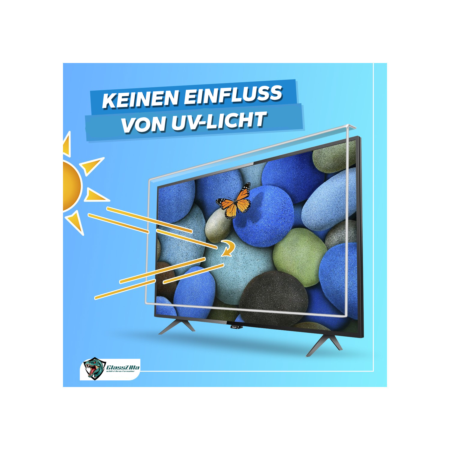 49 Zoll Fernseher Schutz / TV Bildschirmschutz / Displayschutz / TVs