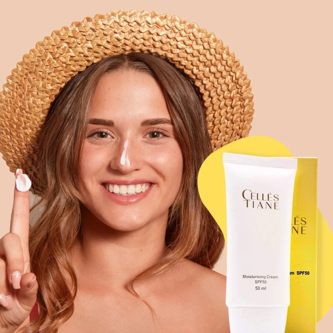 Cellestian Sonnencreme SPF50 – Anti-Shine & Feuchtigkeitscreme mit Niacinamid