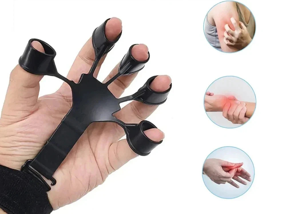 Fingertrainer Handtrainer Griffkrafttrainer Verstellbar Fingerhantel Fitness