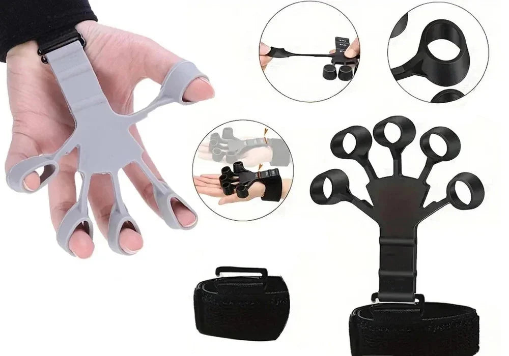 Fingertrainer Handtrainer Griffkrafttrainer Verstellbar Fingerhantel Fitness