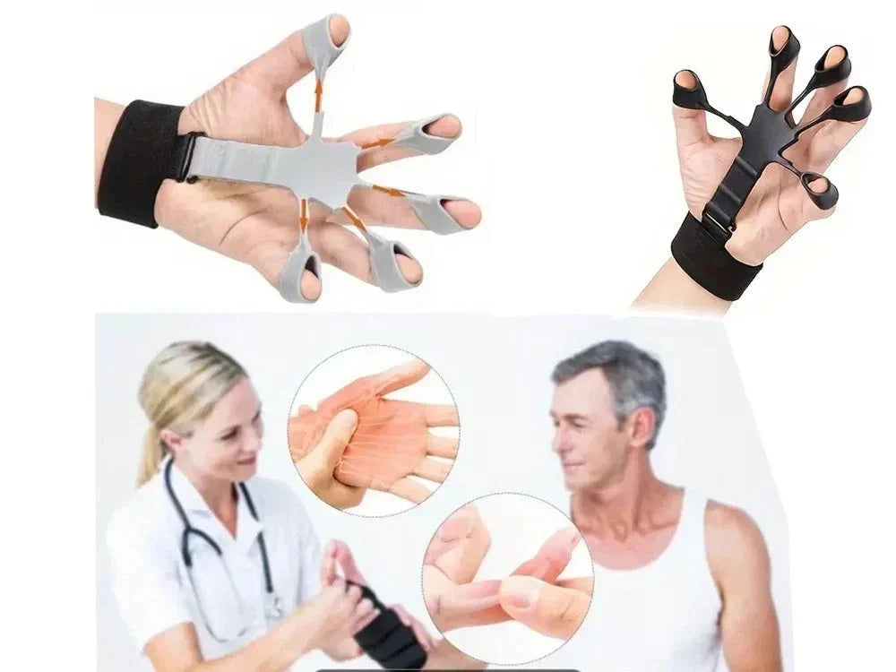 Fingertrainer Handtrainer Griffkrafttrainer Verstellbar Fingerhantel Fitness