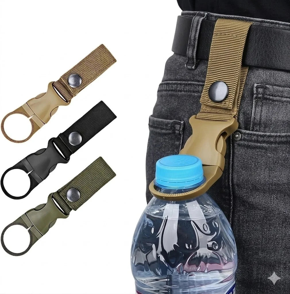 Flaschenhalter Clip Karabiner Outdoor Rucksack Wasserflasche