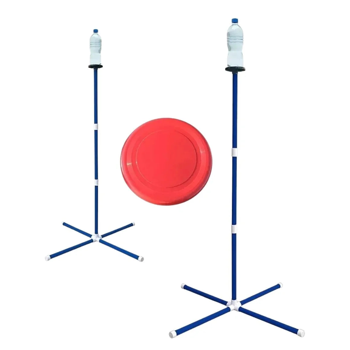 Frisbee Wurfspiel Set Outdoor Gartenspiel Geschicklichkeitsspiel Familienspiel