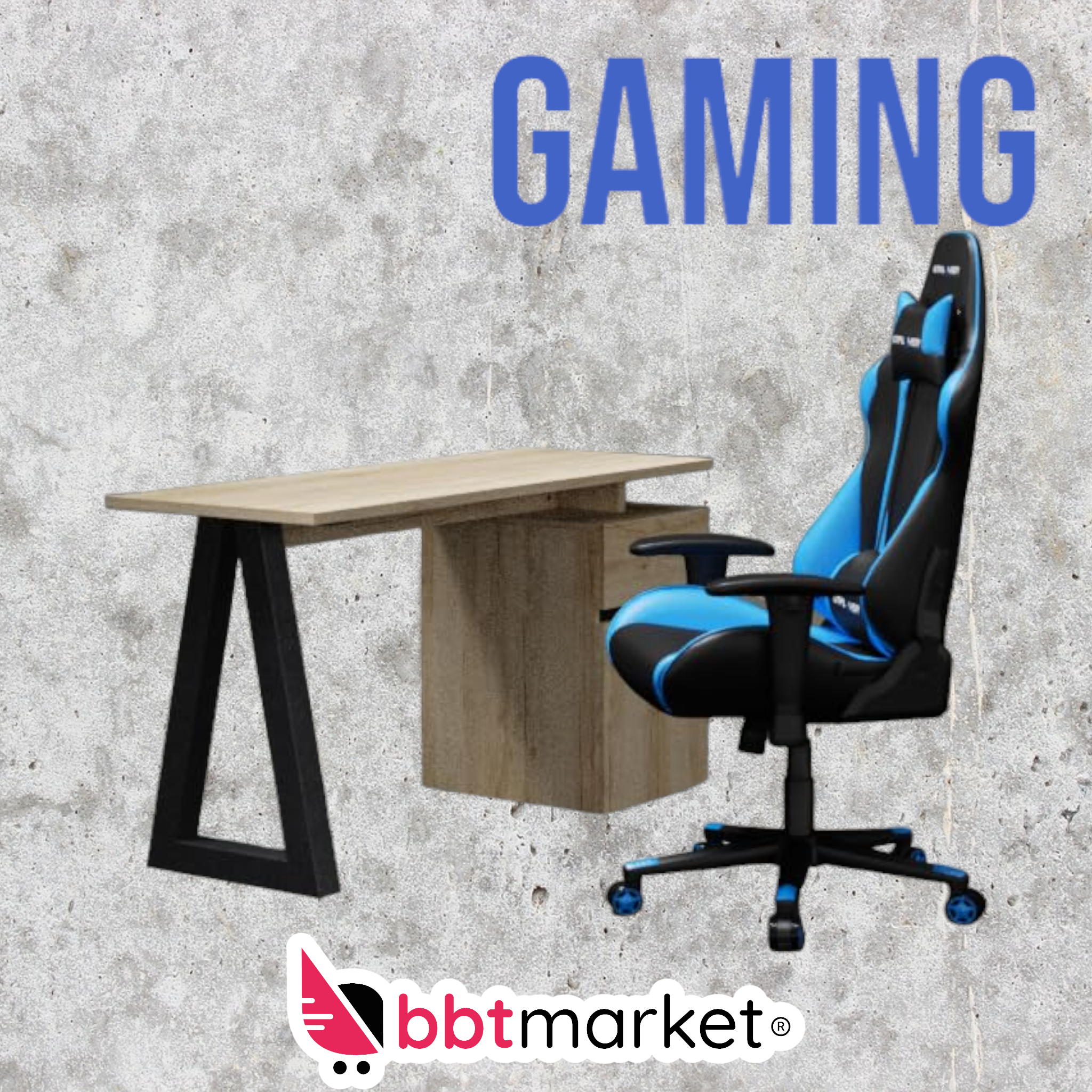Gaming Stuhl Gamer Stuhl Racing Stuhl Einstellbare Armlehne Ergonomischer Stuhl✅