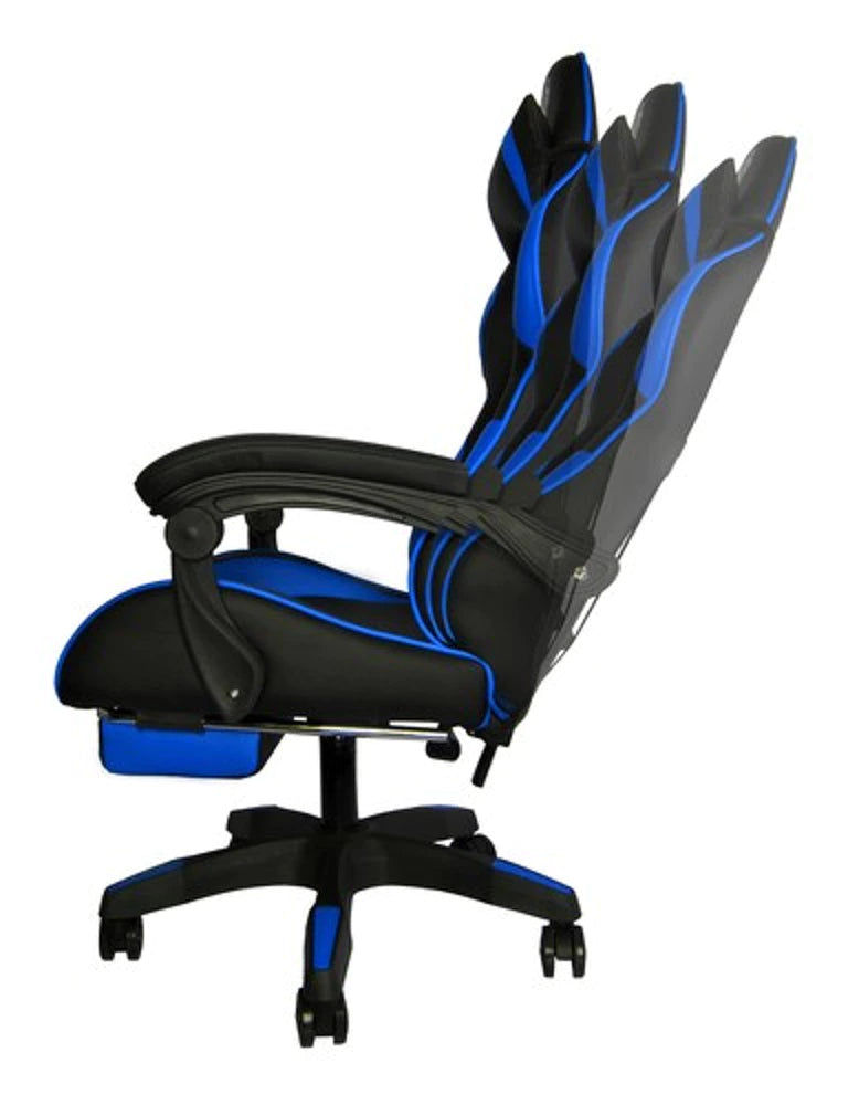 Dunmoon Gamingstuhl Bürostuhl Schreibtischstuhl Fußstütze Kissen Ergonomisch