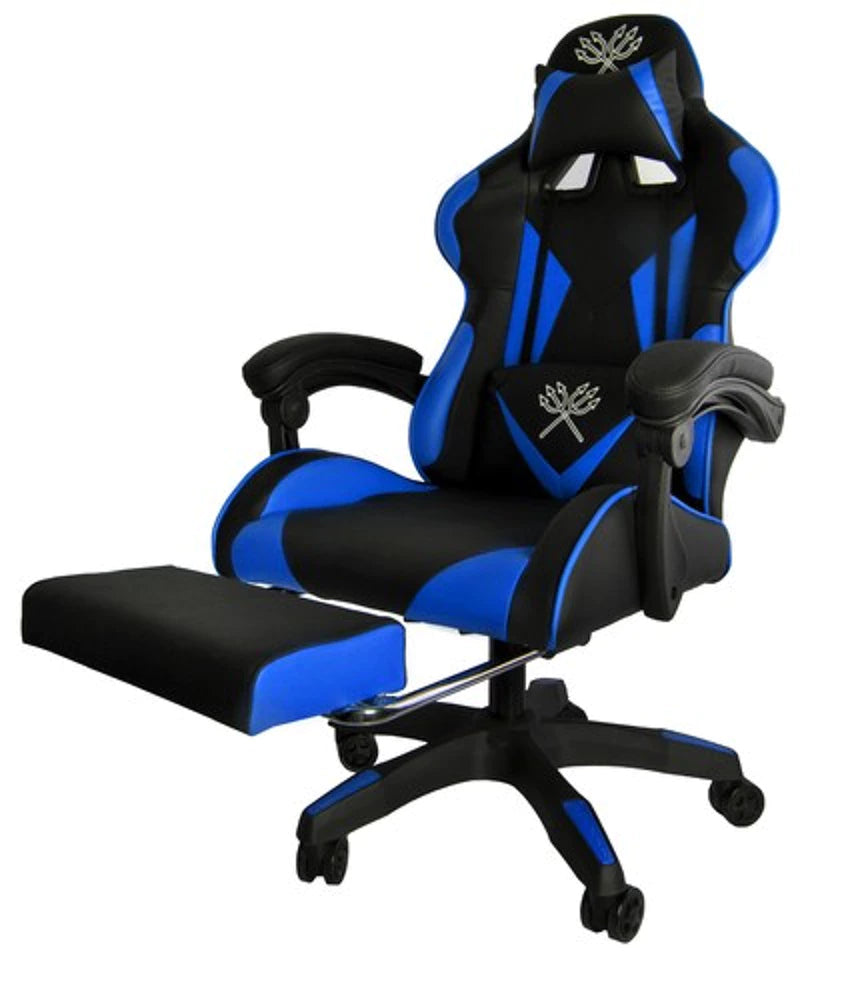 Dunmoon Gamingstuhl Bürostuhl Schreibtischstuhl Fußstütze Kissen Ergonomisch