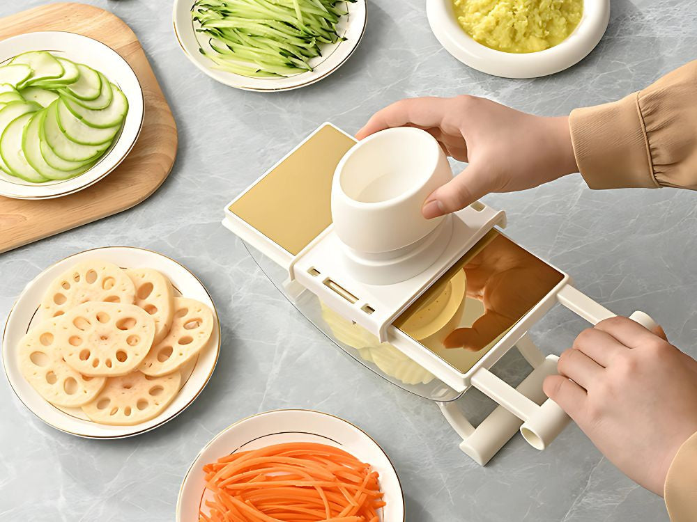 Vegetable cutter Vegetable Chopper Dicer Vegetable slicer 7in1 multifunctional cutter 