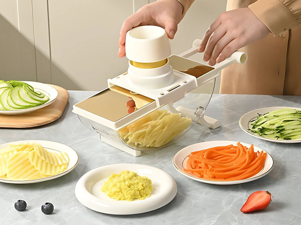 Vegetable cutter Vegetable Chopper Dicer Vegetable slicer 7in1 multifunctional cutter 