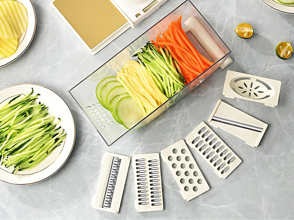 Vegetable cutter Vegetable Chopper Dicer Vegetable slicer 7in1 multifunctional cutter 