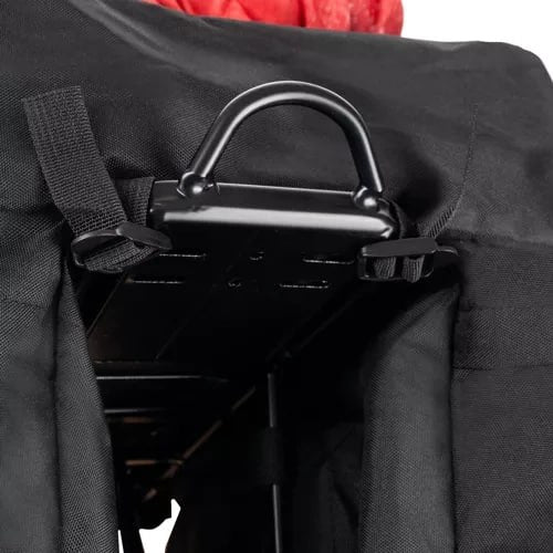 60L Fahrrad Doppeltasche für Gepäckträger – Wasserdichte Satteltasche mit großem Stauraum für Fahrrad, E-Bike und Touring