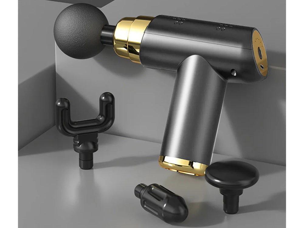 Mini Massagepistole mit 6 Stufen – Elektrisches Muskel Massagegerät USB-C