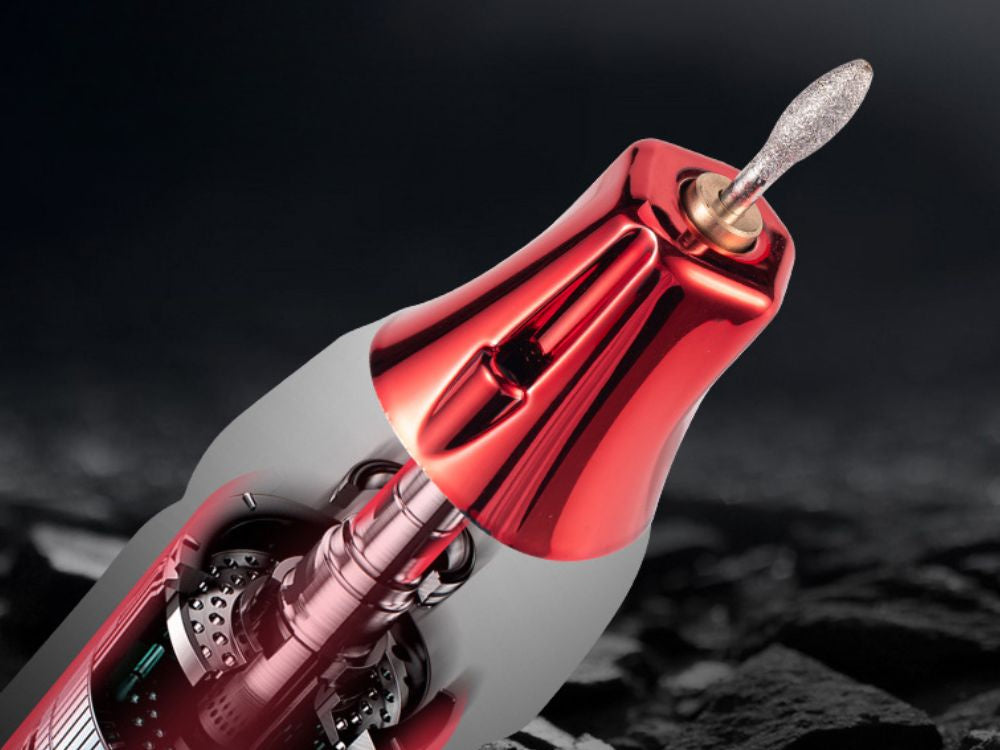 Nagelfräser Set kabellos USB 30000rpm Maniküre Pediküre Akku