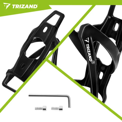 TRIZAND Fahrrad Flaschenhalter – Leichter Trinkflaschenhalter für Fahrrad & Roller mit Schrauben
