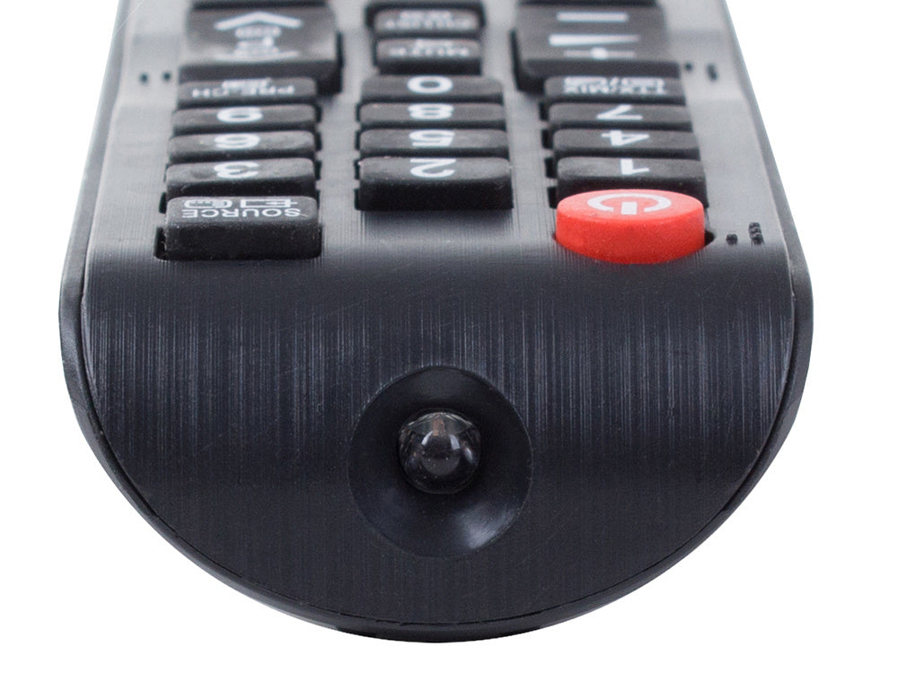 Universal remote control for Panasonic, Samsung, LG, Sony, Toshiba, Sharp, Philips