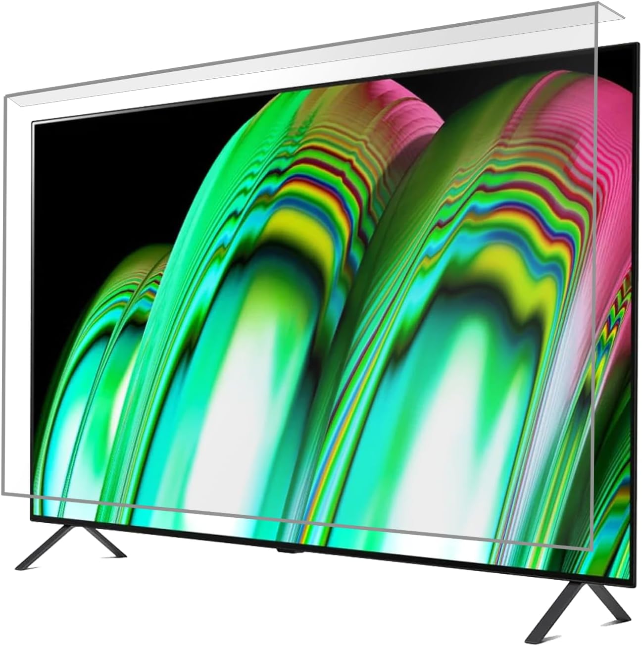 GlassZilla 32-85 Zoll Fernseher Schutz/TV Bildschirmschutz/Displayschutz/Schutzf