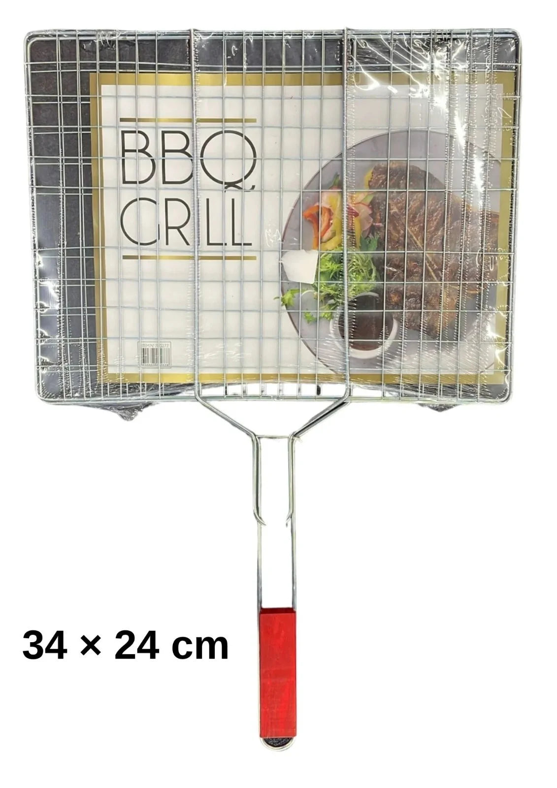 Grillkorb Edelstahl Grillguthalter Grillzubehör Gemüse Würstchen Burger BBQ