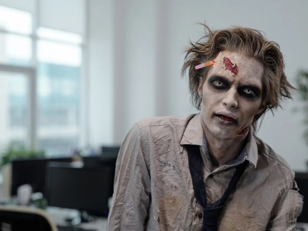 Halloween Kunstwunde Make-up Set mit Kunstblut Bleistift SFX Horror Wunde