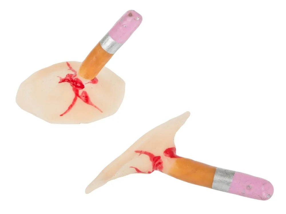 Halloween Kunstwunde Make-up Set mit Kunstblut Bleistift SFX Horror Wunde
