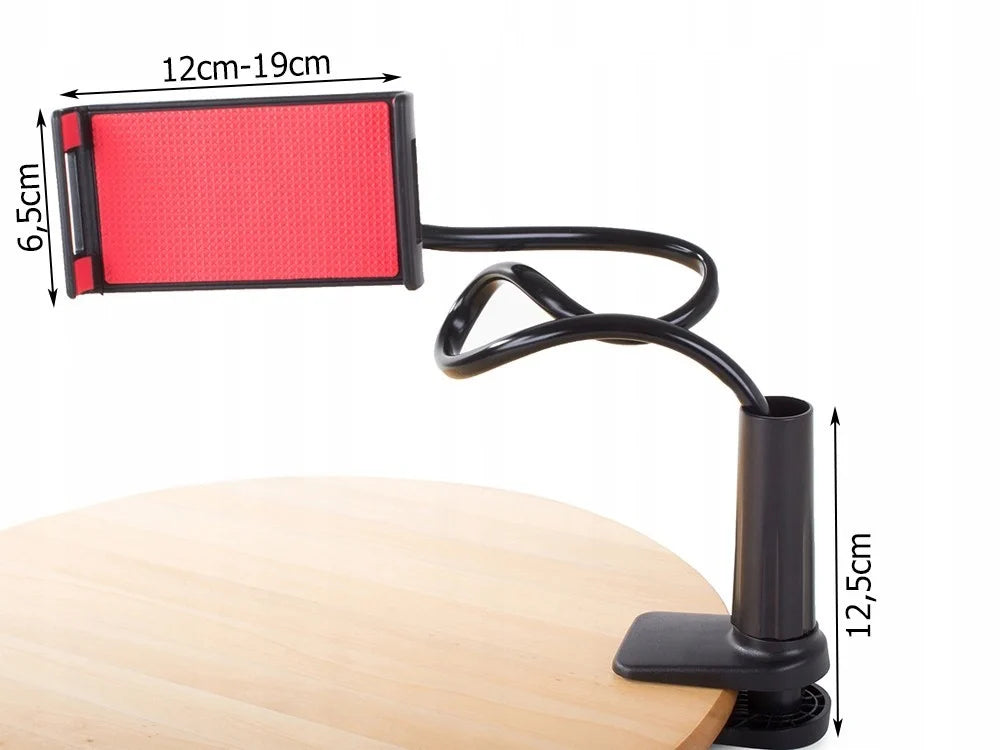 Handyhalterung 60cm Flexibel Tischhalter 360° Smartphone Tablet Halter Clip