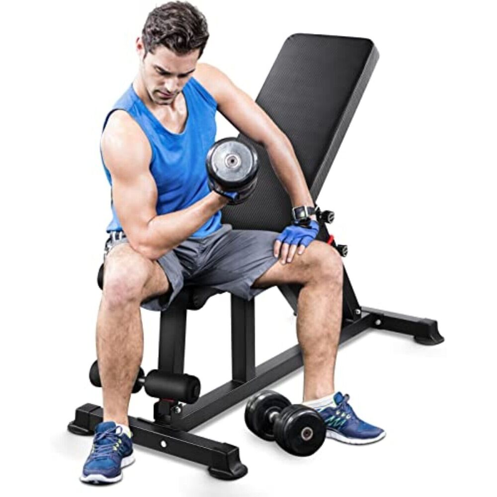 Weight bench negative bench adjustable | foldable fitness equipment. Abdominal trainer fitness 