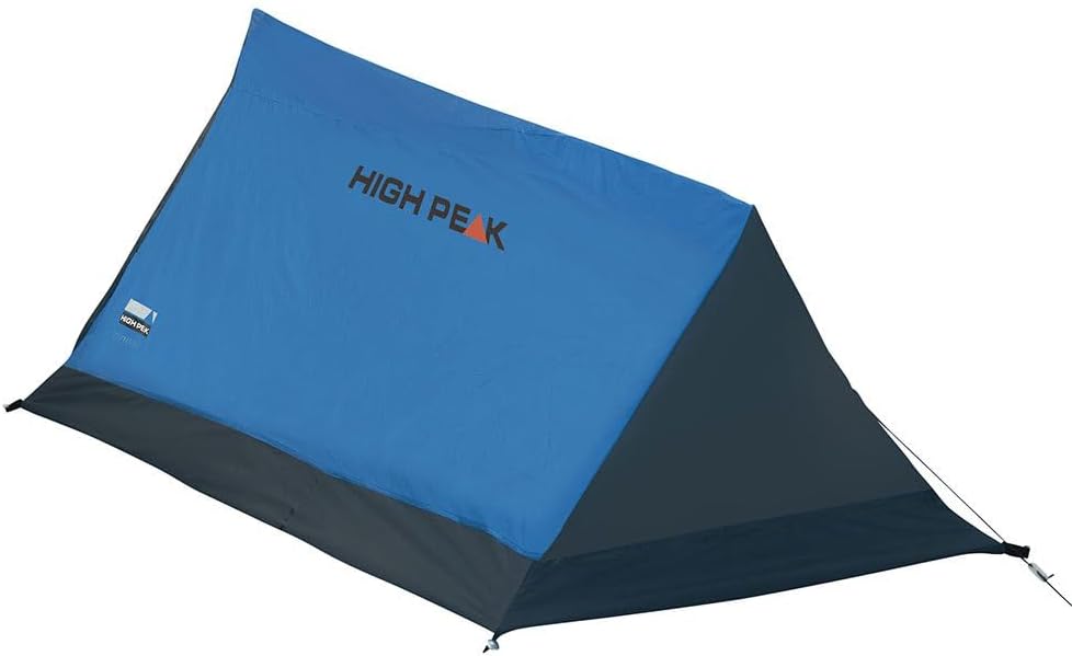 HIGH PEAK Trekkingzelt Minilite 1-2 Personen 1 Mann Camping Zelt Fahrrad 1 kg