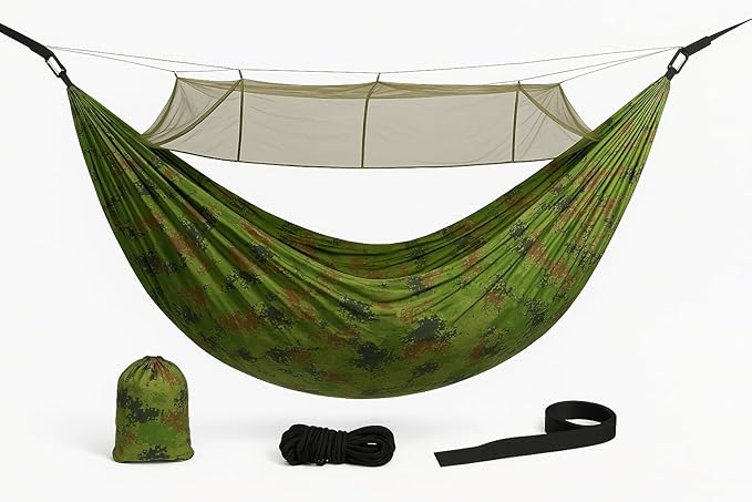 Hängematte Outdoor mit Moskitonetz Zelt Tarp Zeltplane Outdoor Hammock Camping